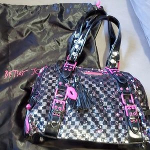 Betsey Johnson Reversible Sequin purse